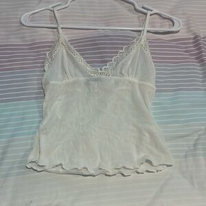 Cosabella crop lace camisole